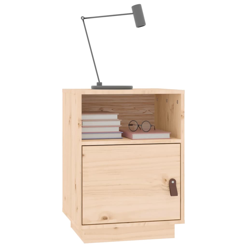 Bedside Cabinet 40x34x55 cm Solid Wood Pine