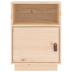 Bedside Cabinet 40x34x55 cm Solid Wood Pine