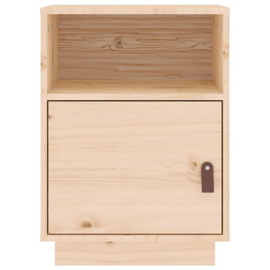 Bedside Cabinet 40x34x55 cm Solid Wood Pine