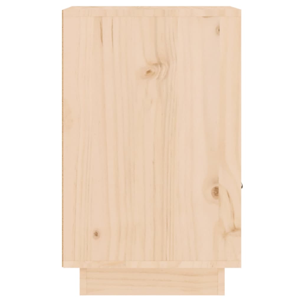 Bedside Cabinet 40x34x55 cm Solid Wood Pine