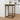 Bar Table Honey Brown 80x80x110 cm Solid Wood Pine