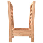Magazine Rack 40x26.5x38.5 cm Solid Wood Walnut