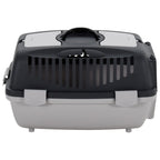 Pet Transport Box Grey And Black Pp