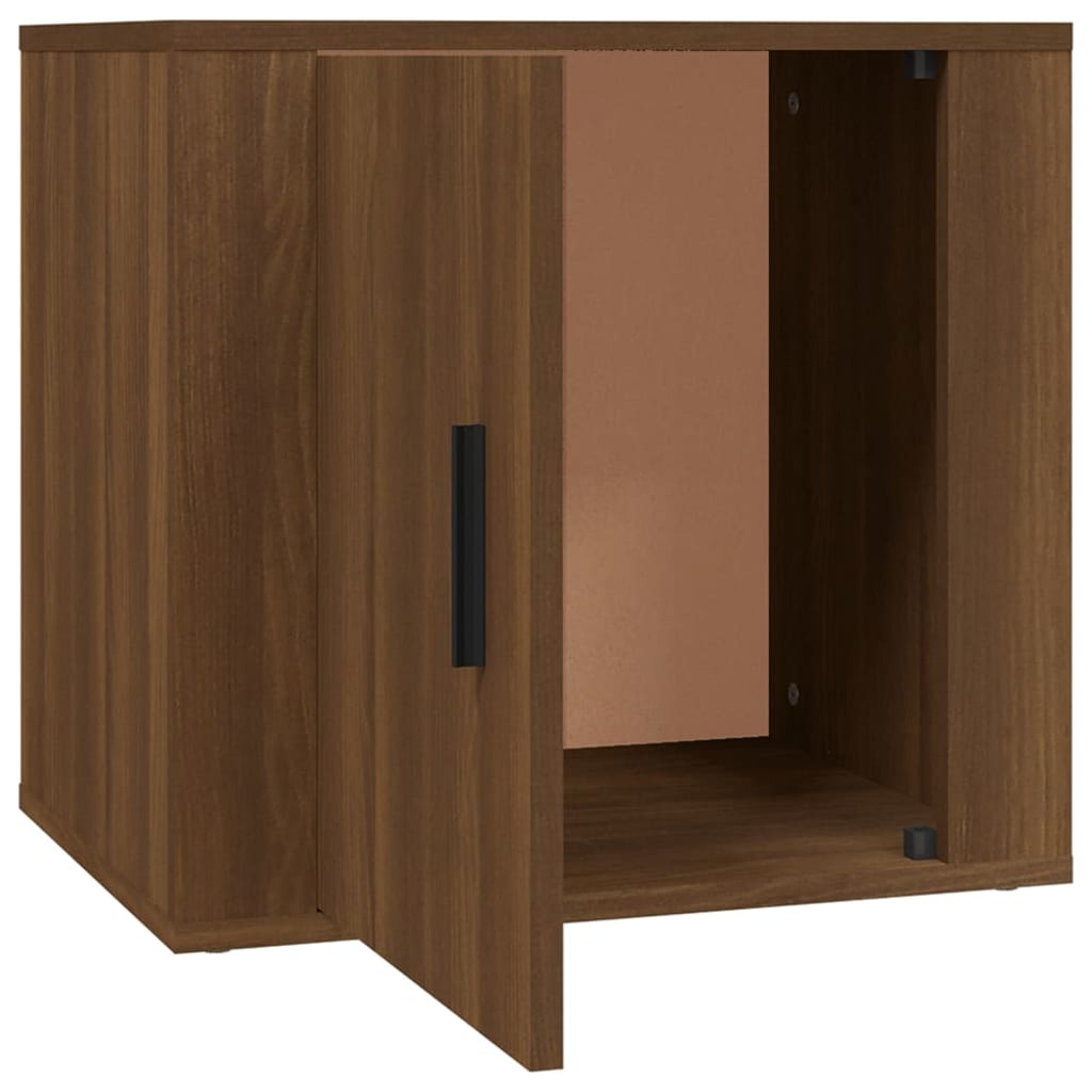 Bedside Cabinet Brown Oak 50x39x47 cm