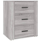 Bedside Cabinet Grey Sonoma 50x36x60 cm Engineered Wood