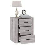 Bedside Cabinet Grey Sonoma 50x36x60 cm Engineered Wood