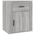 Bedside Cabinet Grey Sonoma 50x36x60 cm Engineered Wood