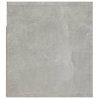 Wall-mounted Bedside Cabinet Concrete Grey 50x36x40 cm