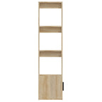 Sideboard Sonoma Oak 80x30x119.5 cm Engineered Wood