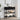Console Table Black 72.5x25x75 cm Engineered Wood