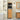 Bathroom Cabinet Brown and Black 38x33.5x160 cm Solid Wood Mango