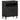 Side Cabinet Black 60x33x75 cm Solid Wood Mango