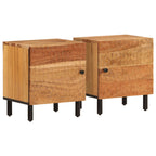 Bedside Cabinets 2 pcs 40x33x46 cm Solid Wood Acacia
