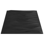 Wall Panels 12 pcs Black 50x50 cm XPS 3 m² Stone
