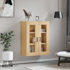 Wall Mounted Cabinet Sonoma Oak 69.5x34x90 cm