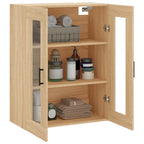 Wall Mounted Cabinet Sonoma Oak 69.5x34x90 cm