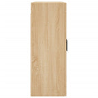Wall Mounted Cabinet Sonoma Oak 69.5x34x90 cm
