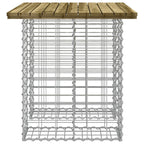 Garden Table Gabion Design 100x70x72 cm Impregnated Wood Pine