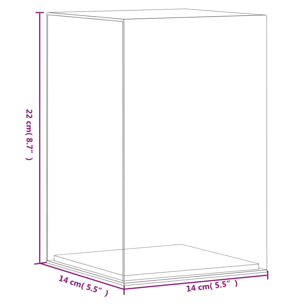 Display Box Transparent Acrylic