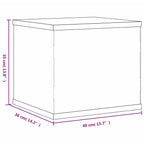 Display Box Transparent 40x36x35 cm Acrylic