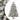 Artificial Hinged Christmas Tree with Flocked Snow 300 cm