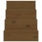 Pet Stair Honey Brown 40x49x47 cm Solid Wood Pine