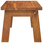 Step Stool 38x26x22 cm Solid Wood Acacia