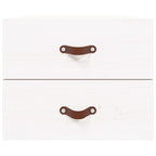 Wall-mounted Bedside Cabinets 2 pcs White 50x36x40 cm