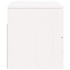 Wall-mounted Bedside Cabinets 2 pcs White 50x36x40 cm