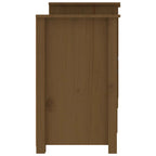 Sideboard Honey Brown 164x37x68 cm Solid Wood Pine