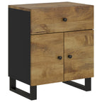 Bedside Cabinet 50x33x60 cm Solid Wood Mango&Engineered Wood