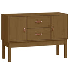 Sideboard Honey Brown 110x40x78 cm Solid Wood Pine