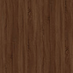 Bedside Table Brown Oak 41x40x36 cm Engineered Wood