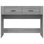 Console Table Grey Sonoma 100x39x75 cm Engineered Wood