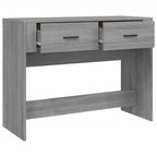 Console Table Grey Sonoma 100x39x75 cm Engineered Wood