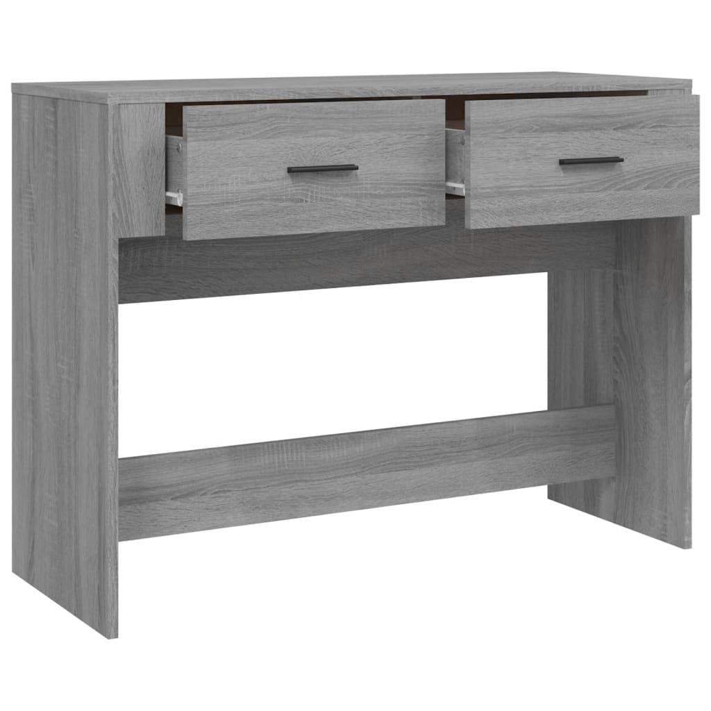 Console Table Grey Sonoma 100x39x75 cm Engineered Wood