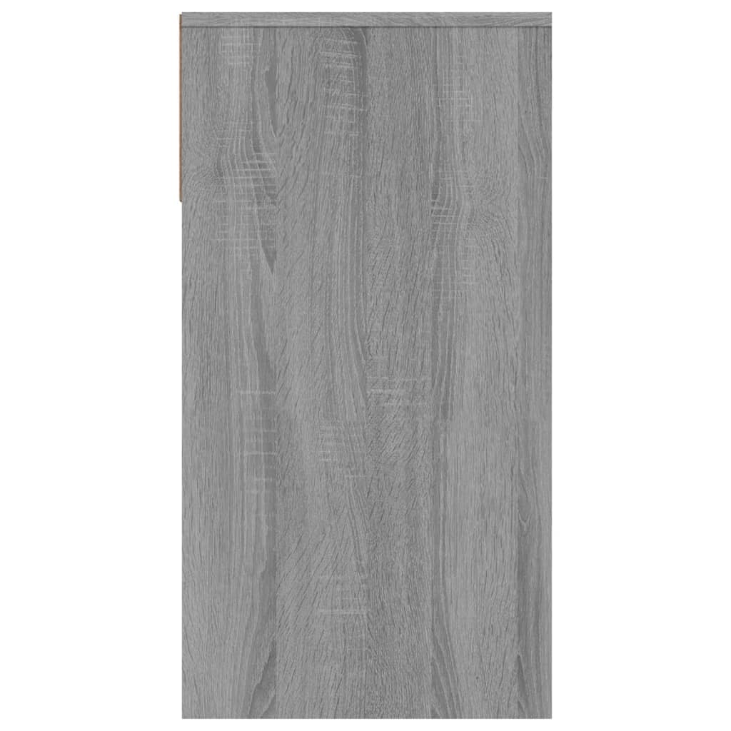 Console Table Grey Sonoma 100x39x75 cm Engineered Wood