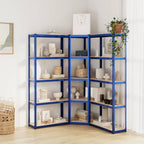 5-Layer Shelves 5 Pcs Steel&Engineered Wood