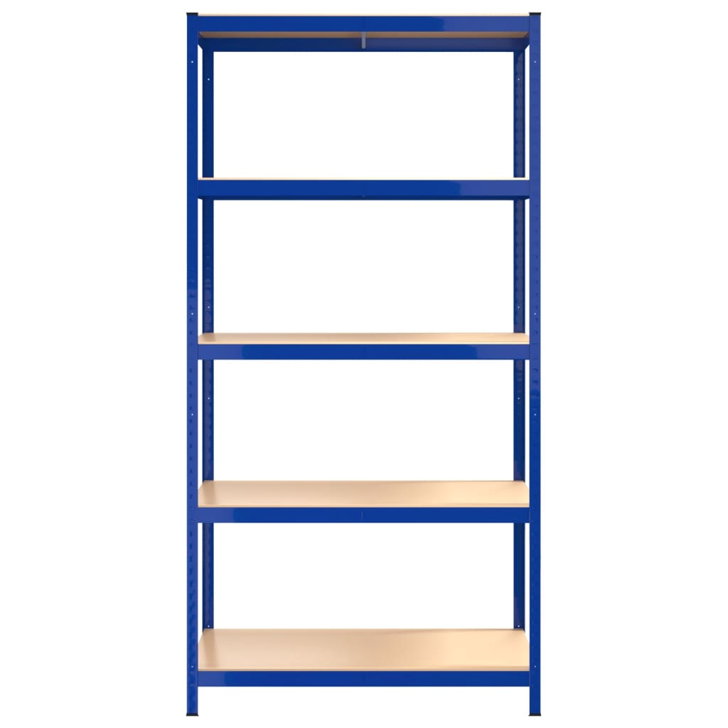 5-Layer Shelves 3 Pcs Steel&Engineered Wood 3