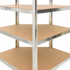 5-Layer Shelves 5 Pcs Steel&Engineered Wood