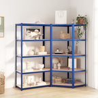 5-Layer Shelves 5 Pcs Steel&Engineered Wood