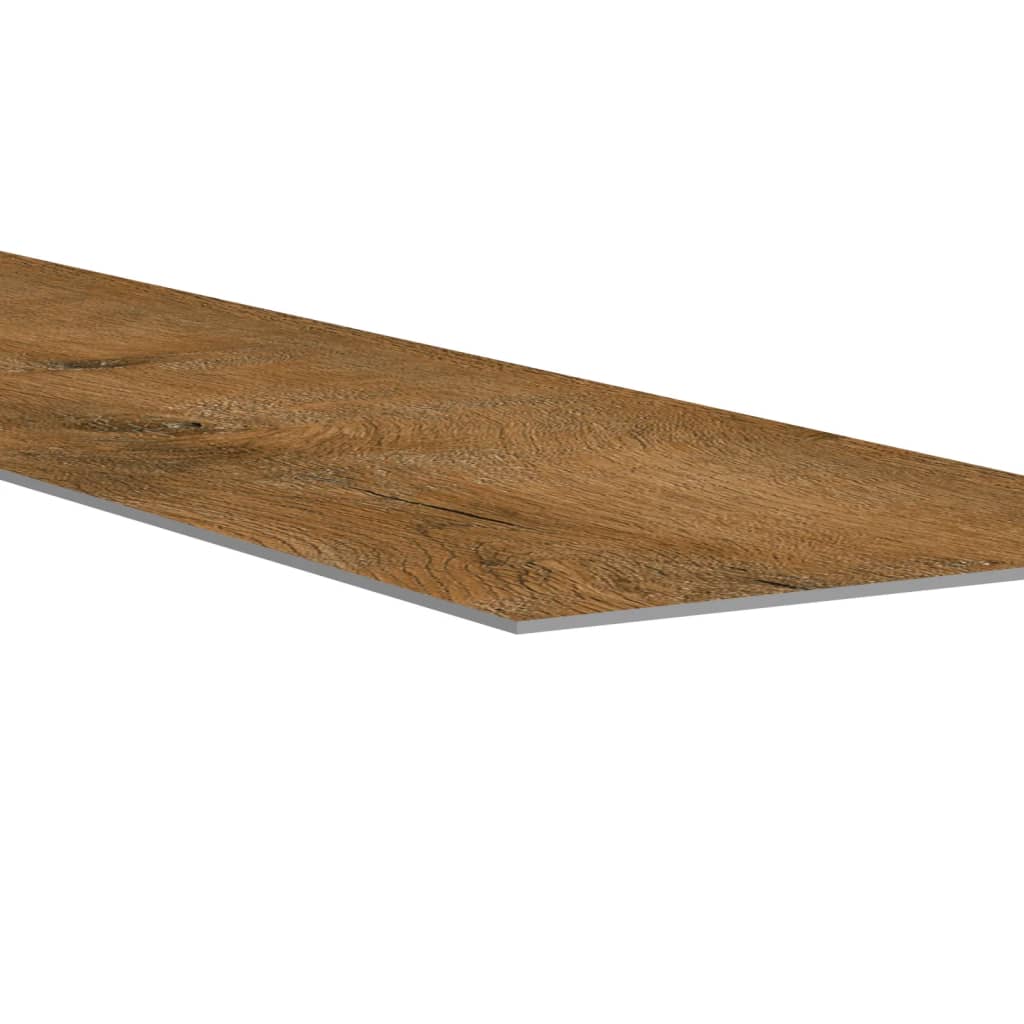 Wall Panels Wood Look Brown PVC 2.06 m²