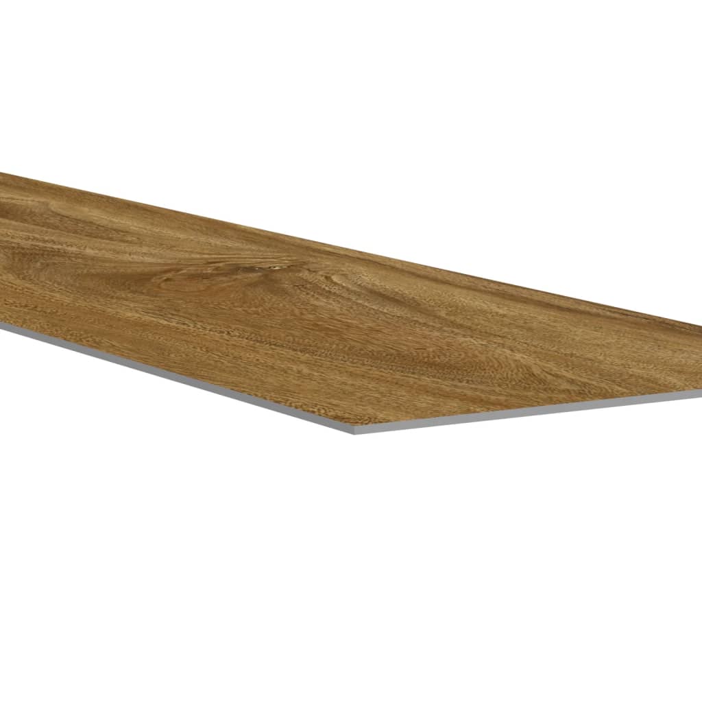 Wall Panels Wood Look Brown PVC 2.06 m²