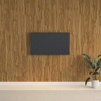 Wall Panels Wood Look Brown PVC 2.06 m²