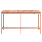 Garden Table 203.5x90x110 cm Solid Wood Douglas