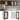 Hanging Glass Cabinet Lyon Smoked Oak 40x31x60 cm Engineered Wood