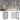 Hanging Glass Cabinet Lyon Grey Sonoma 40x31x60 cm Engineered Wood