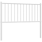 Metal Headboard White 100 cm
