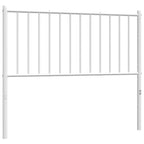 Metal Headboard White 100 cm