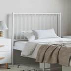 Metal Headboard White 100 cm